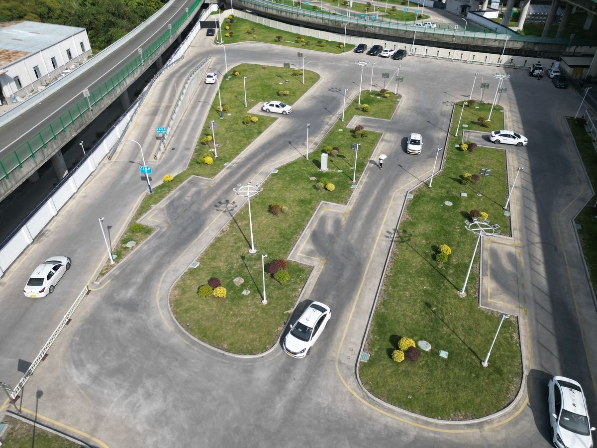 东升驾培｜斗顶莲花峰第四校区（天安驾校）训练场地实景